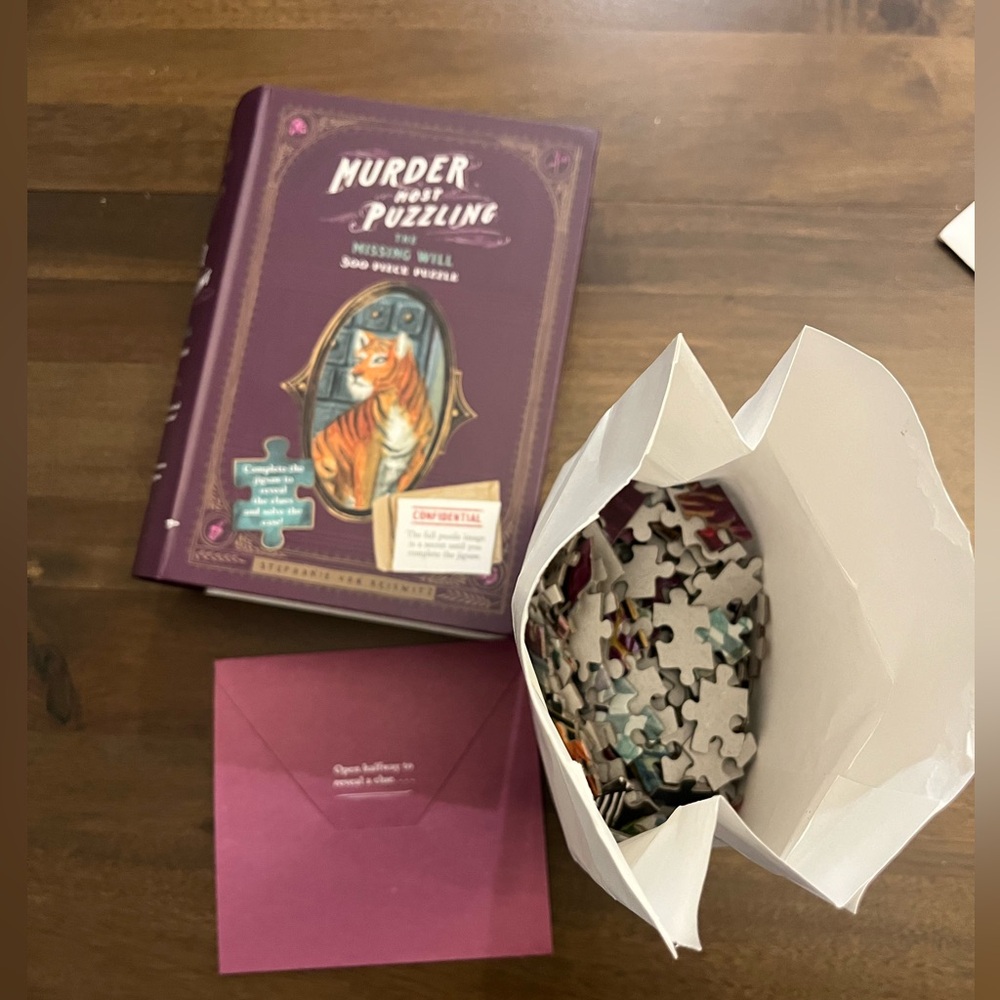 Murder Most Puzzling: The Missing Will 500-Piece Puzzle